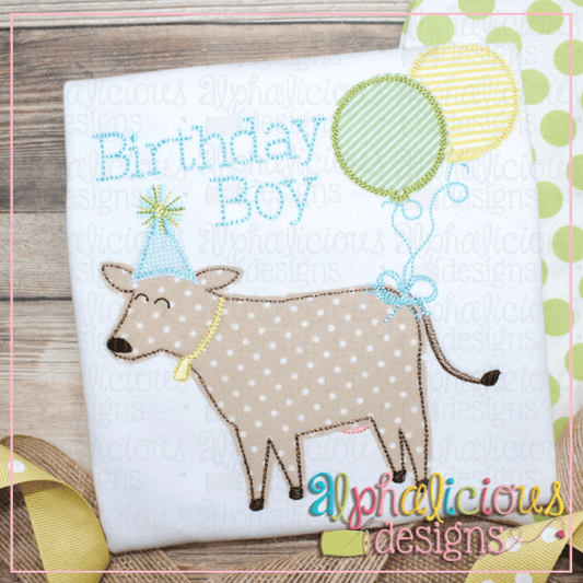 Birthday Cow-Triple Bean