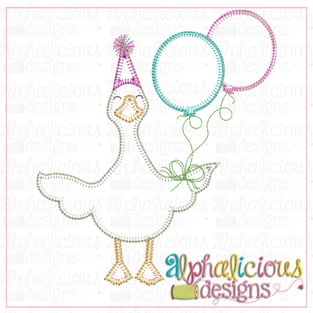 Birthday Duck-Blanket