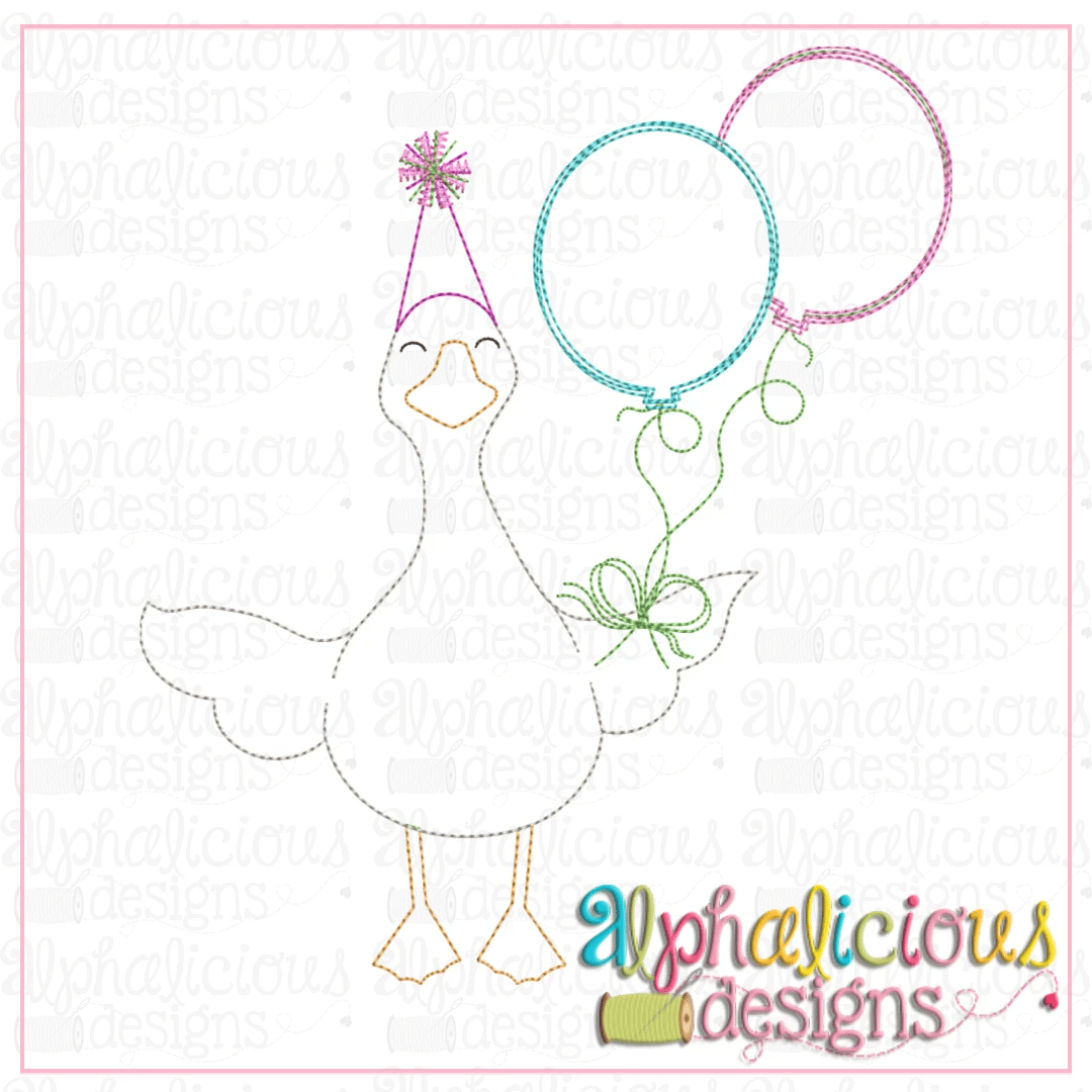 Birthday Duck-Triple Bean