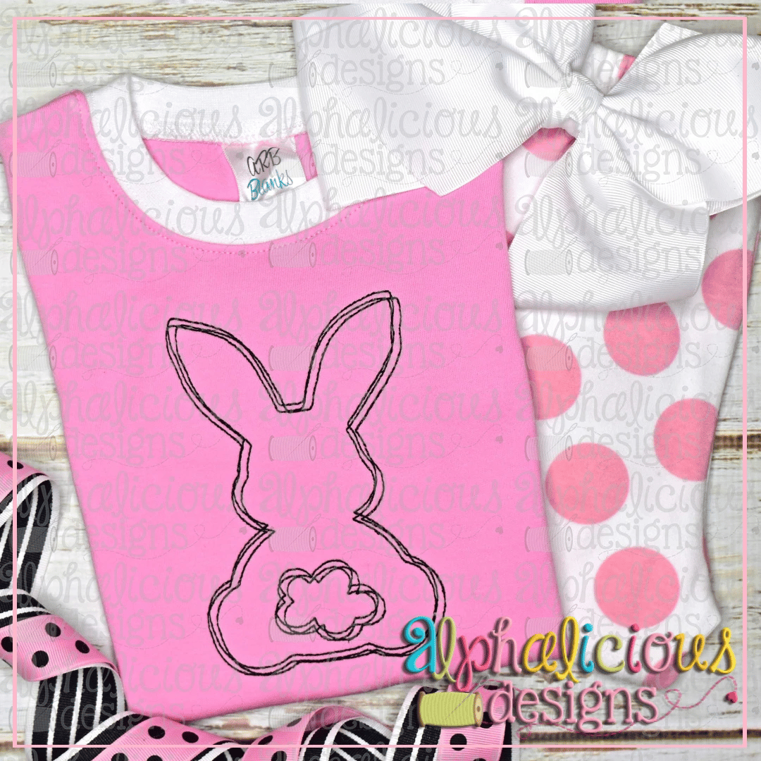 Blackline Bunny-Scribble