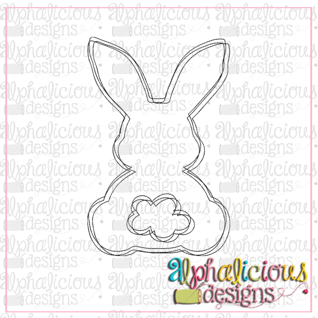 Blackline Bunny-Scribble