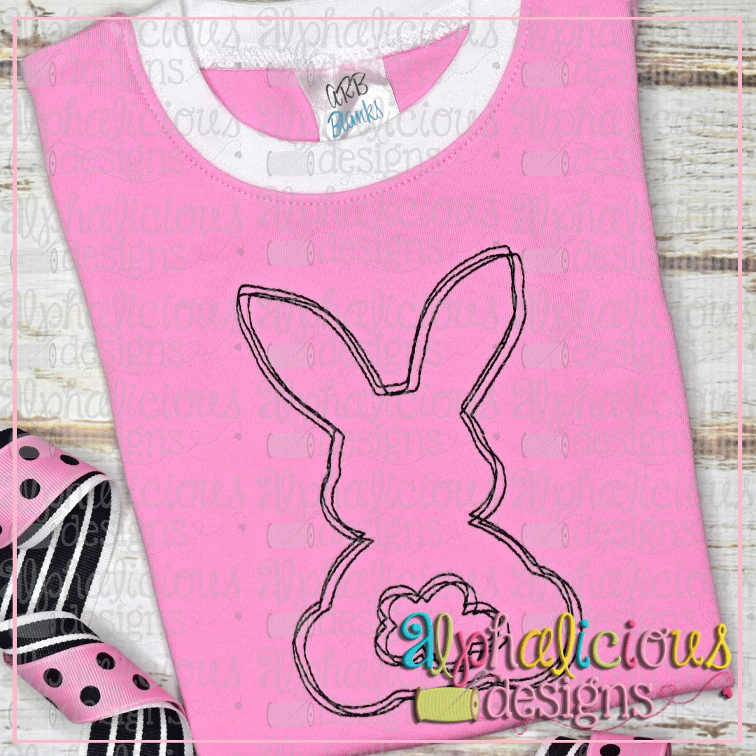 Blackline Bunny-Scribble