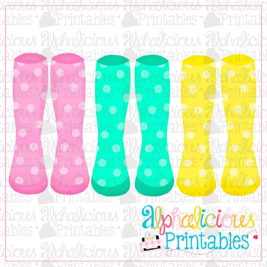 Rainboots-Printable
