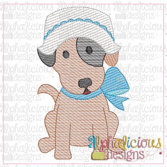 Bonnet Dog-Sketch