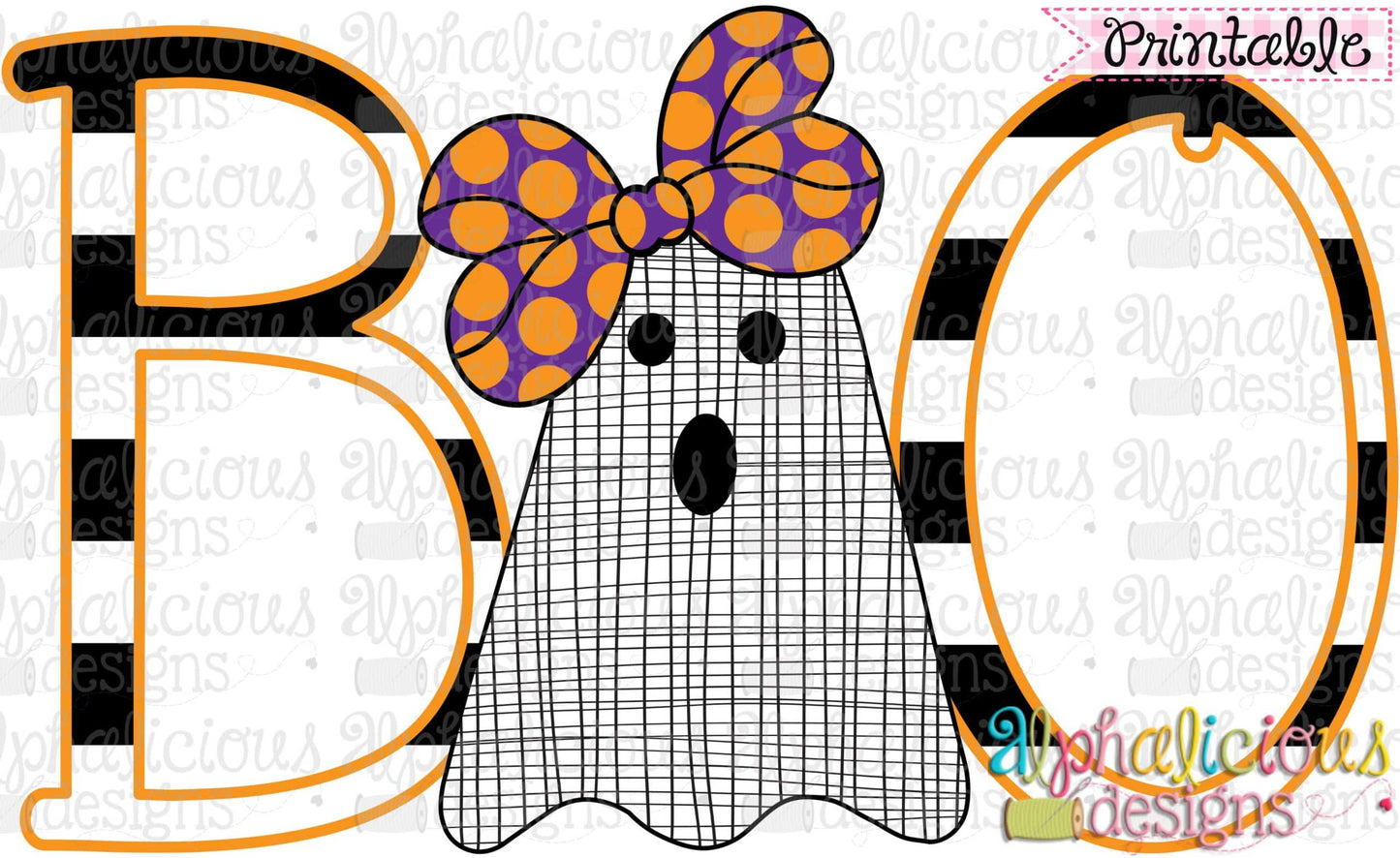 Boo-Girl-Printable