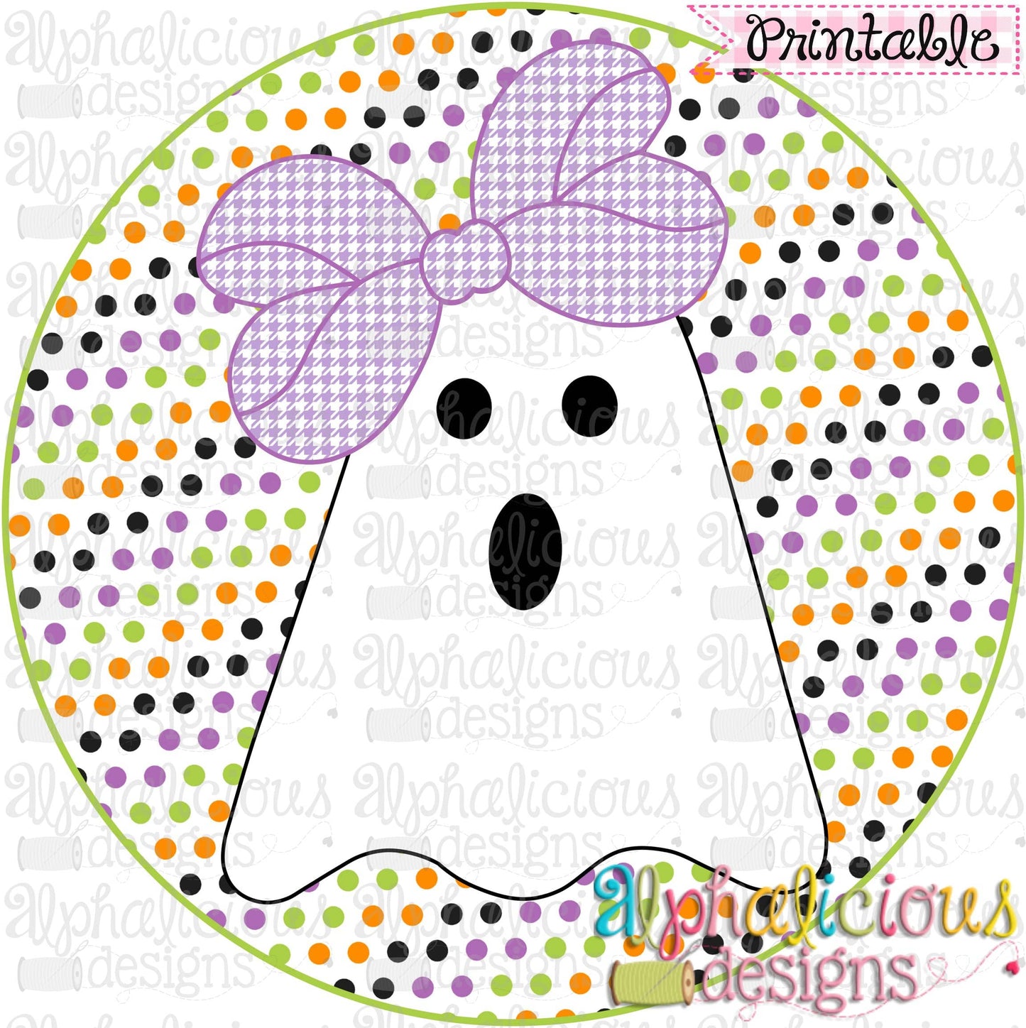 Boo-tiful Ghost Girl-Printable