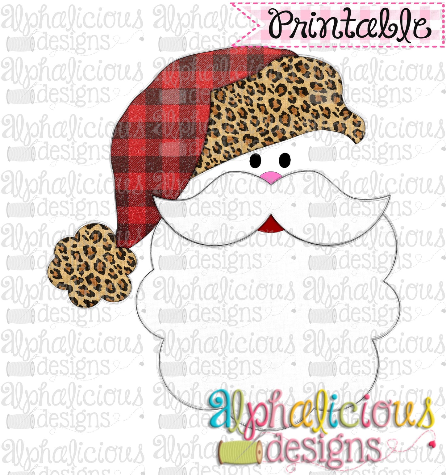 Buffalo Santa-Printable