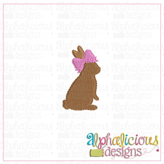 Bunny with Bow- MINI- Fill