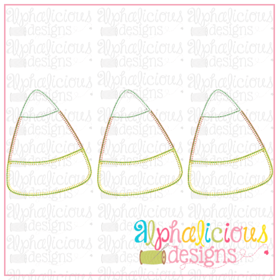 Candy Corn Three In a Row- Blanket