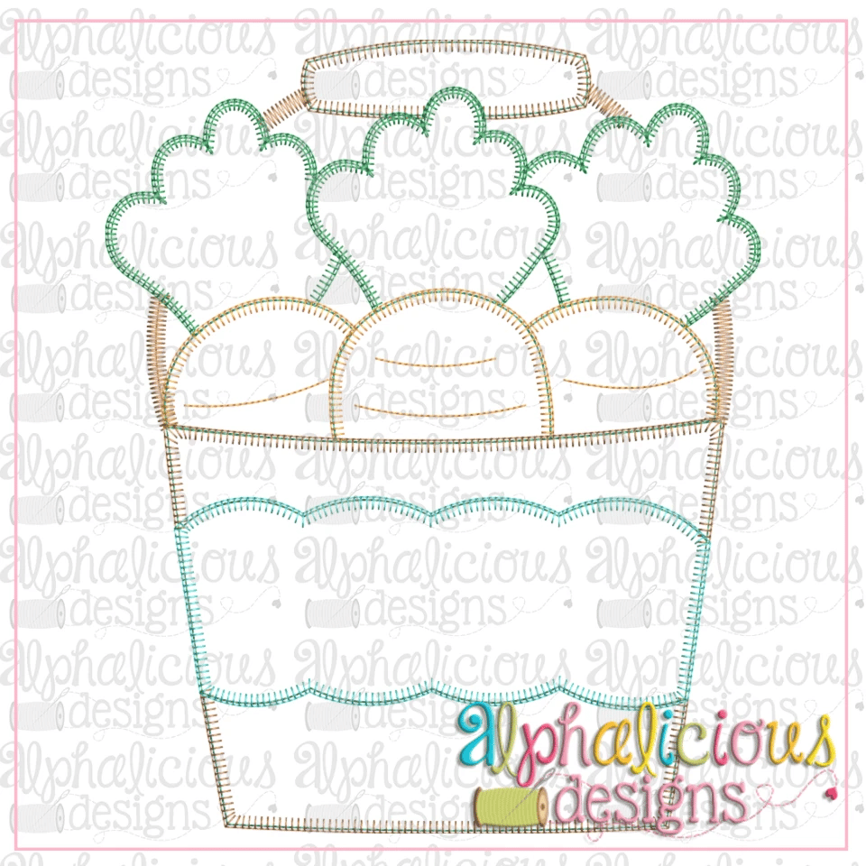 Carrots in a bucket-Blanket