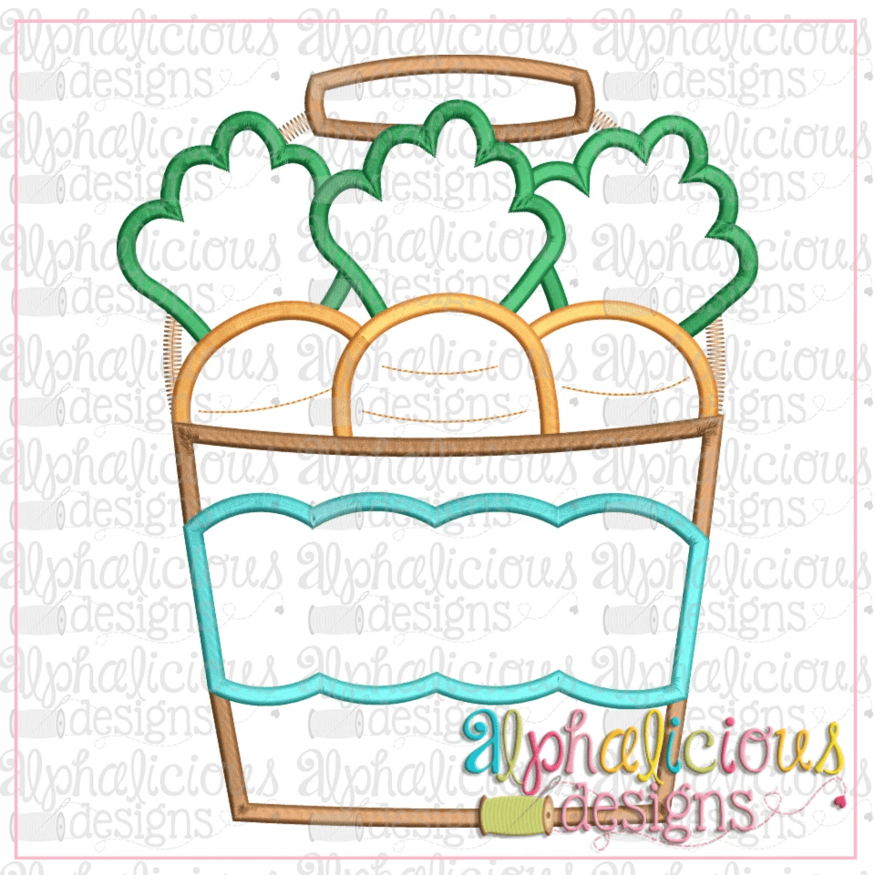 Carrots in a Bucket-Satin