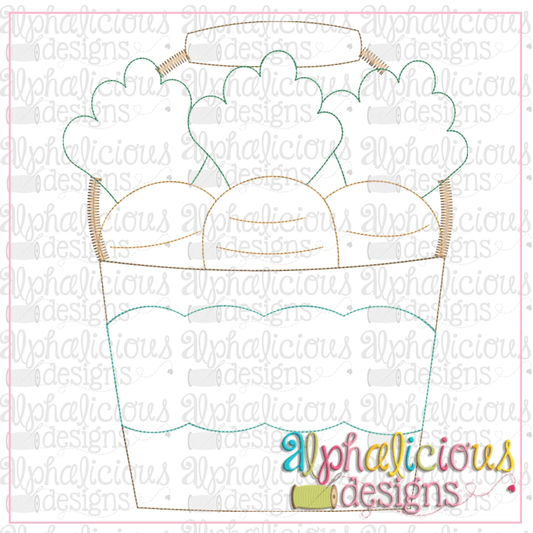 Carrots in a Bucket-Triple Bean