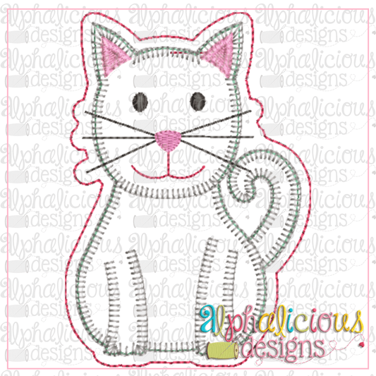 Cat-ITH Ornament-Alphalicious Designs