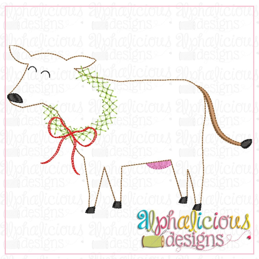 Christmas Cow-Triple Bean