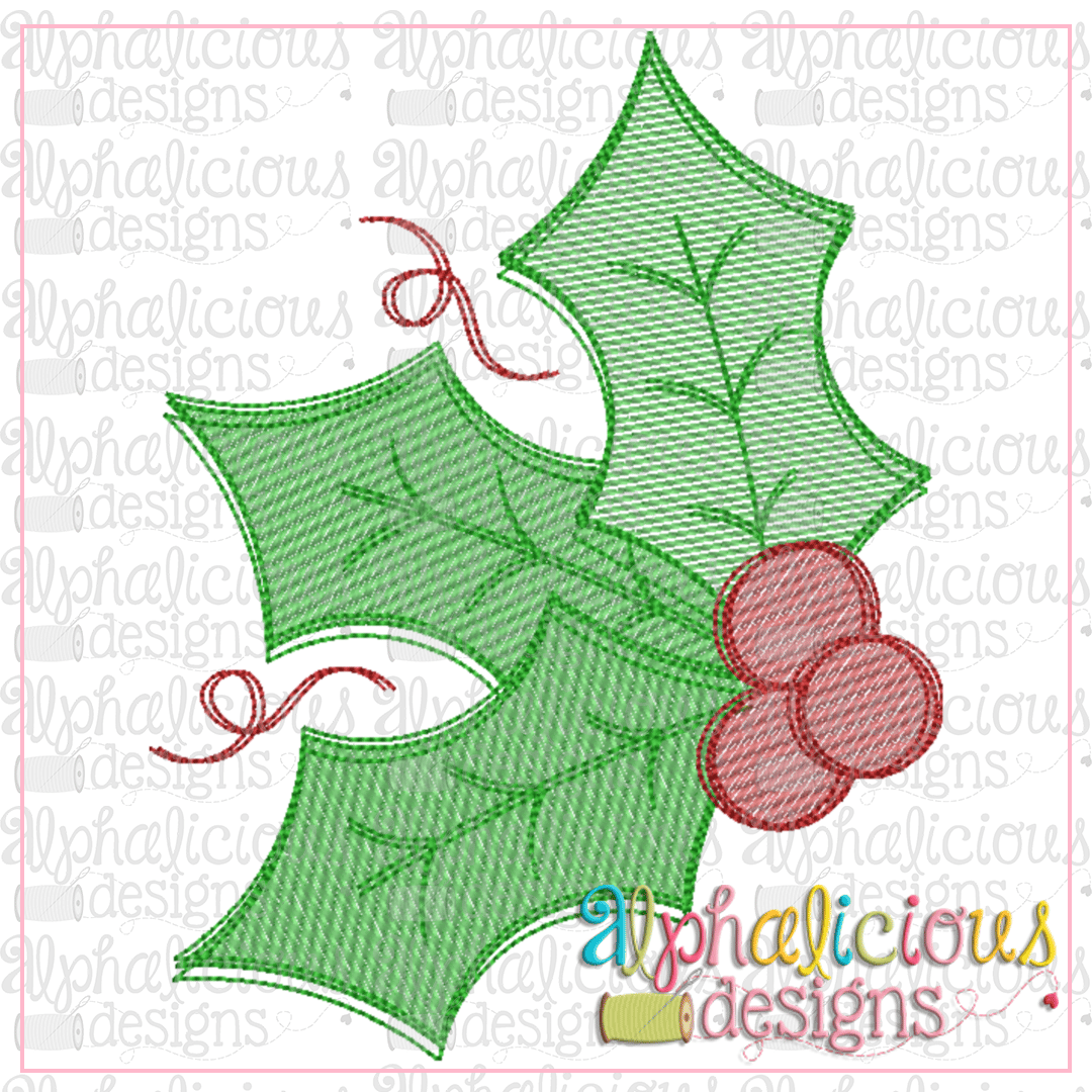 Christmas Holly-sketch