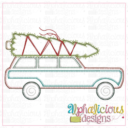 Christmas Wagon-Blanket