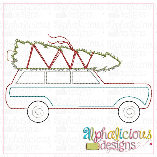 Christmas Wagon-Triple Bean