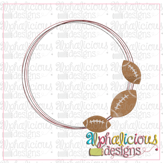 Circle Football Frame