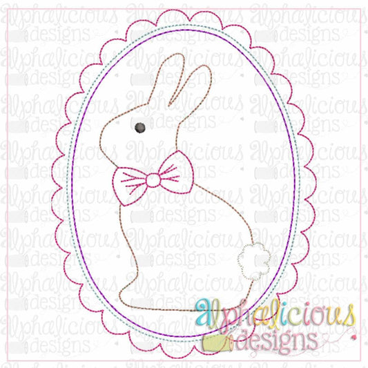 Classic Bunny in Frame-Triple Bean