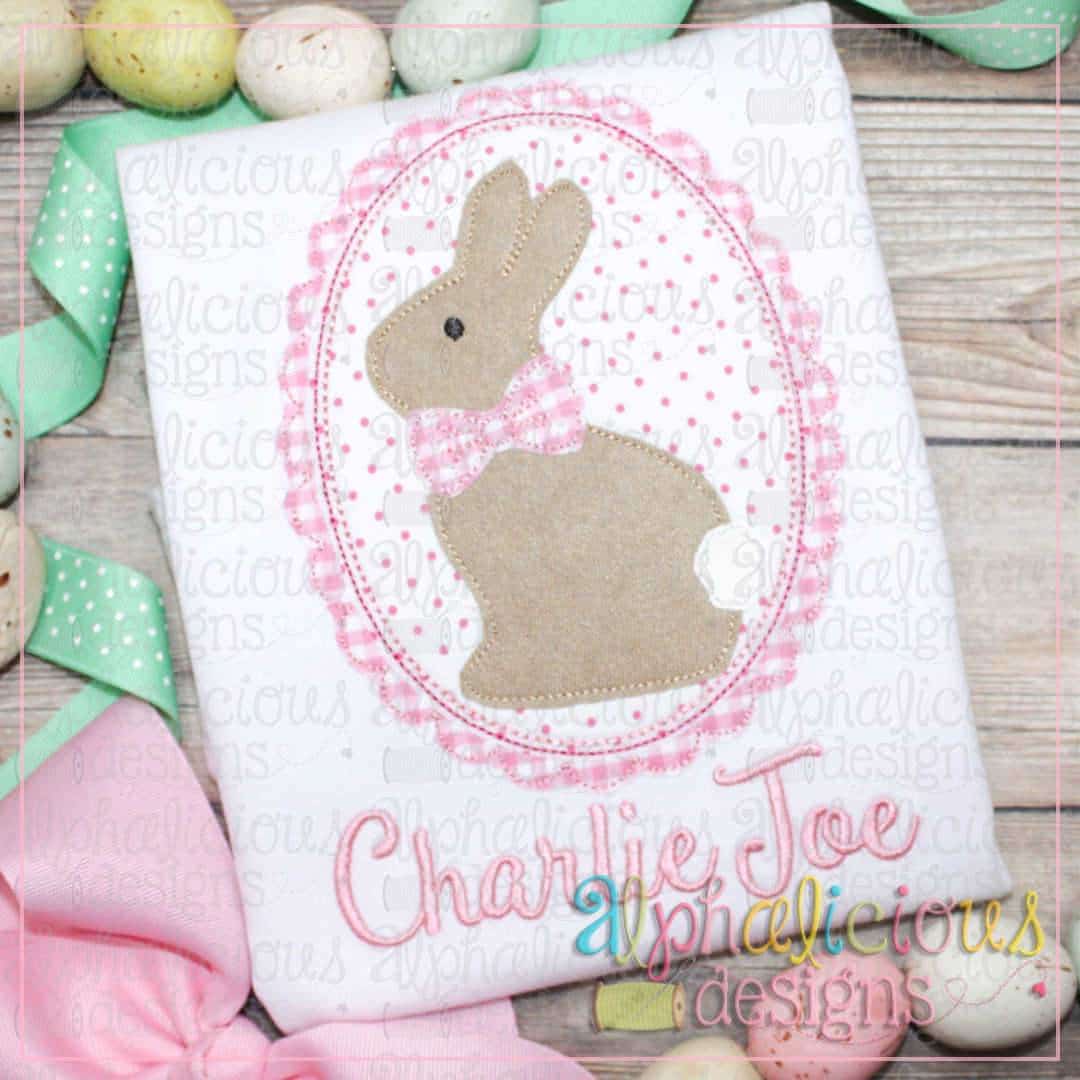 Classic Bunny in Frame-Triple Bean
