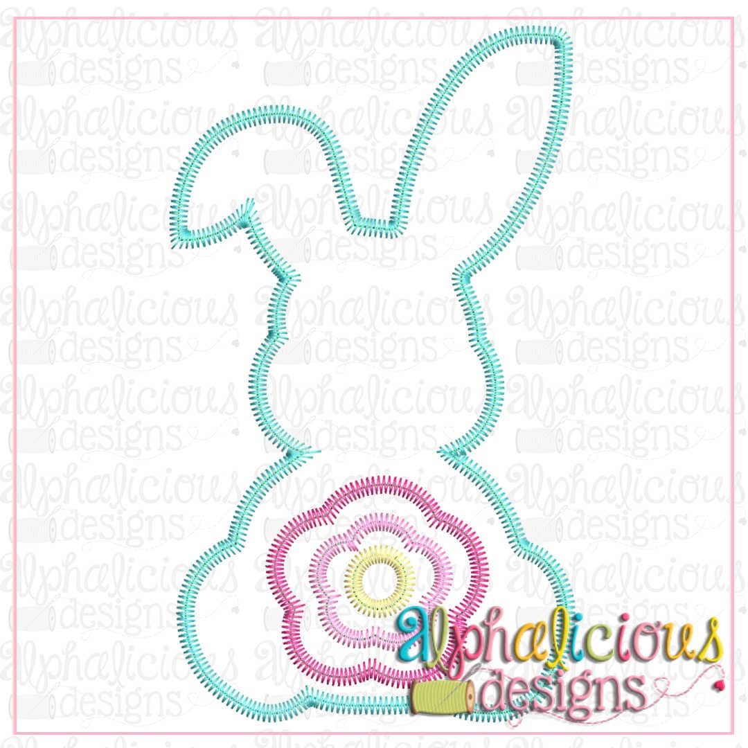 Cottontail Flower-Zig Zag