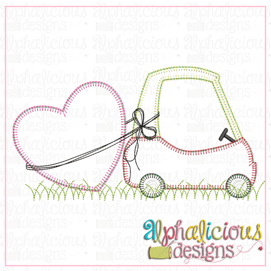 Coupe with Heart- Blanket