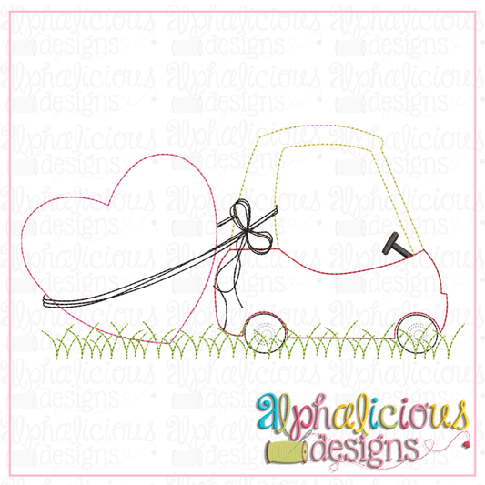 Coupe with Heart- Triple Bean