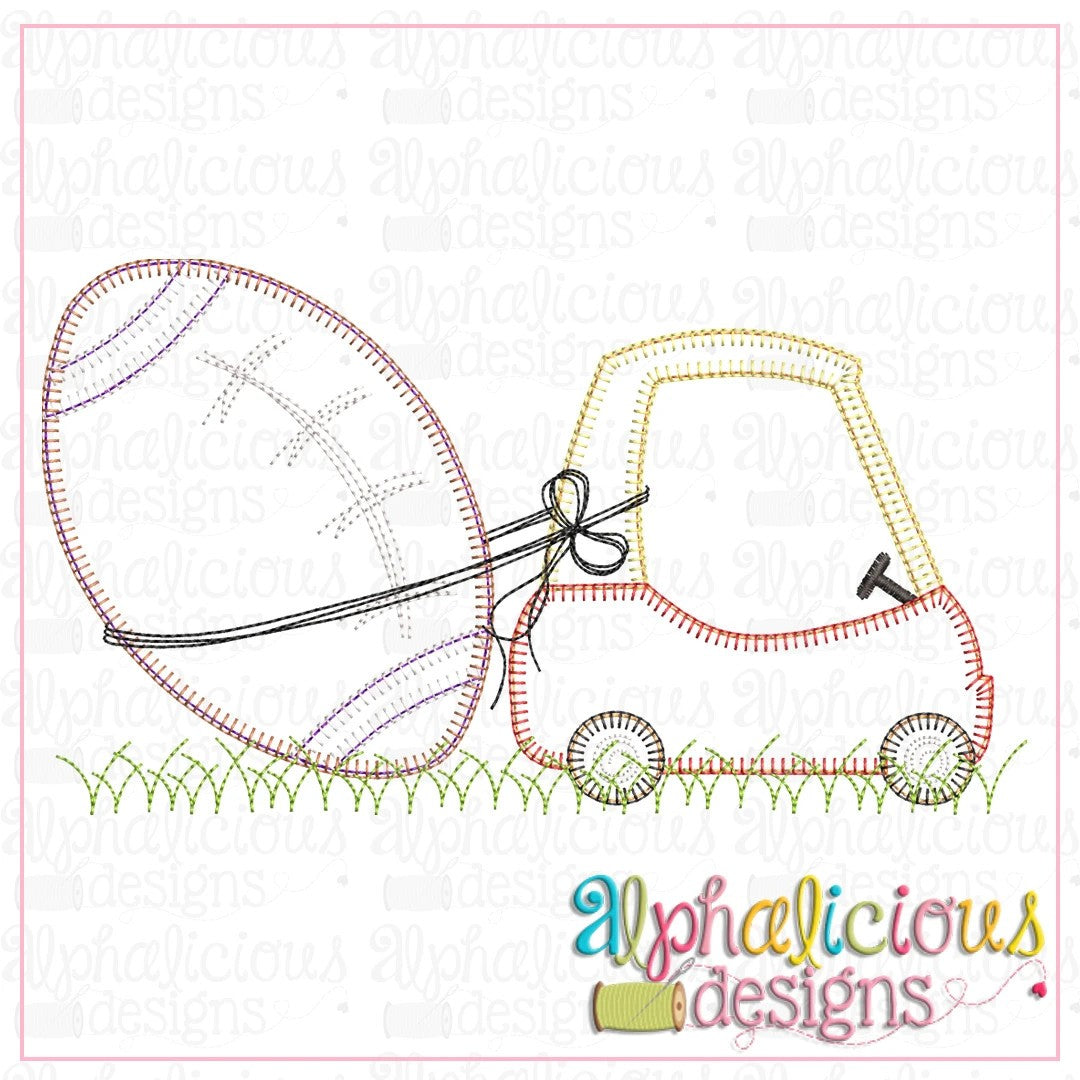 Coupe with Football-Blanket