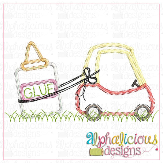 Coupe with Glue-ZigZag