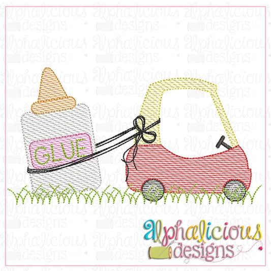 Coupe with Glue-Sketch