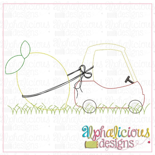 Coupe with Lemon-Triple Bean