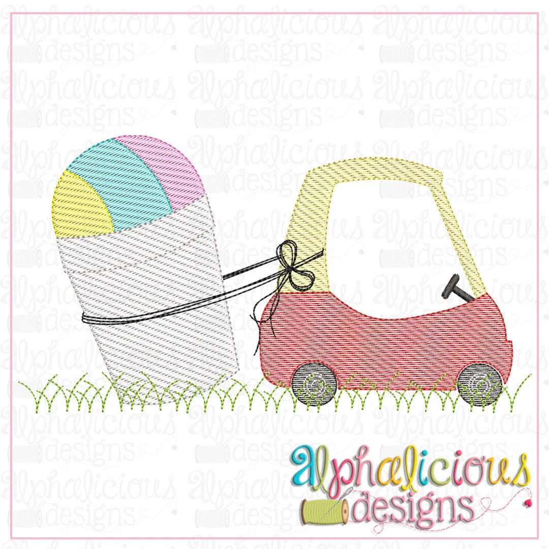 Coupe with Snowball-Sketch