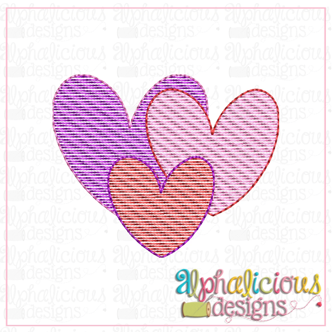 Triple Hearts-Mini-Sketch