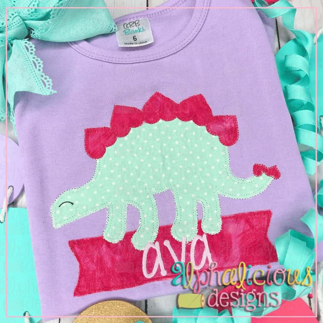 Dino with Hearts-Blanket