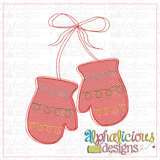 Doodle Mittens-Sketch