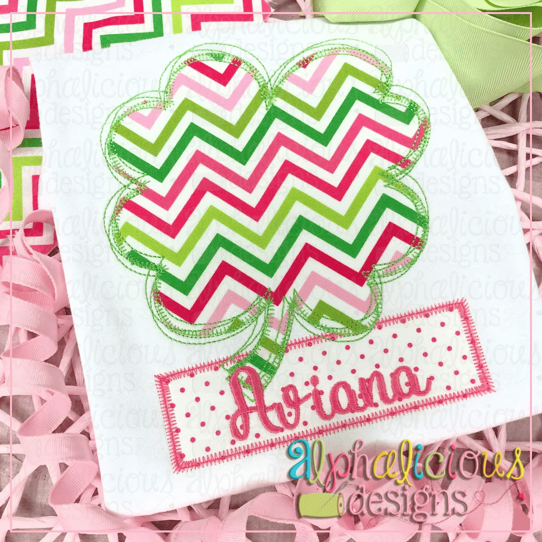 Doodle Shamrock-Blanket