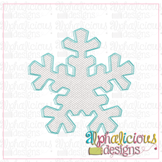 Doodle Snowflake-Sketch