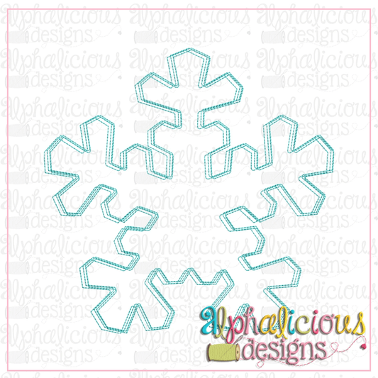 Doodle Snowflake-TripleBean