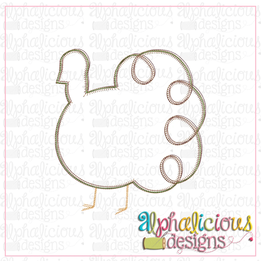 Doodle Turkey-Blanket