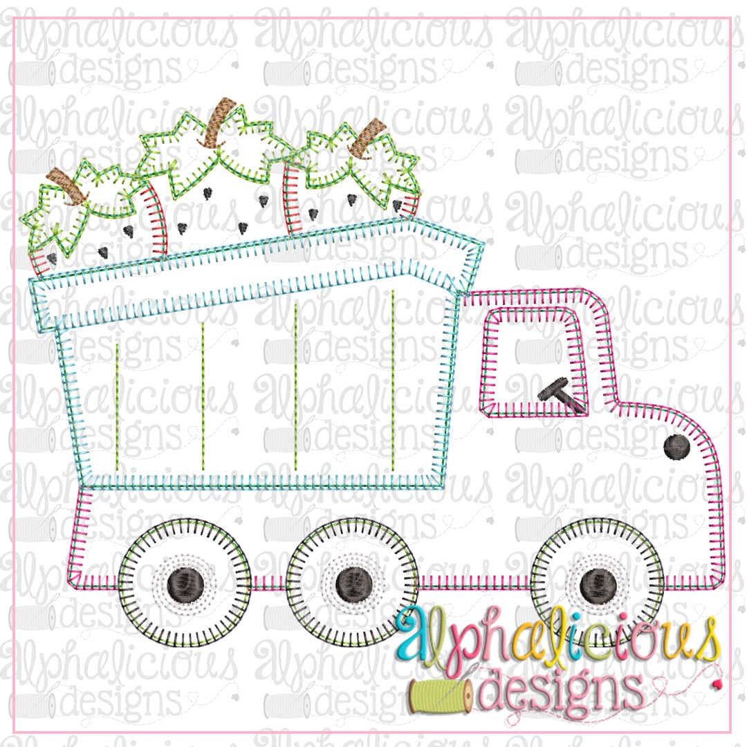 Dump Truck With Strawberries-Blanket