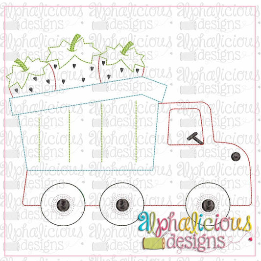 Dump Truck With Strawberries-Triple Bean