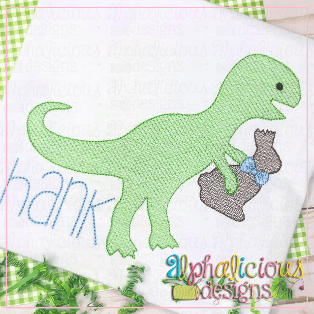Easter Dino-Sketch
