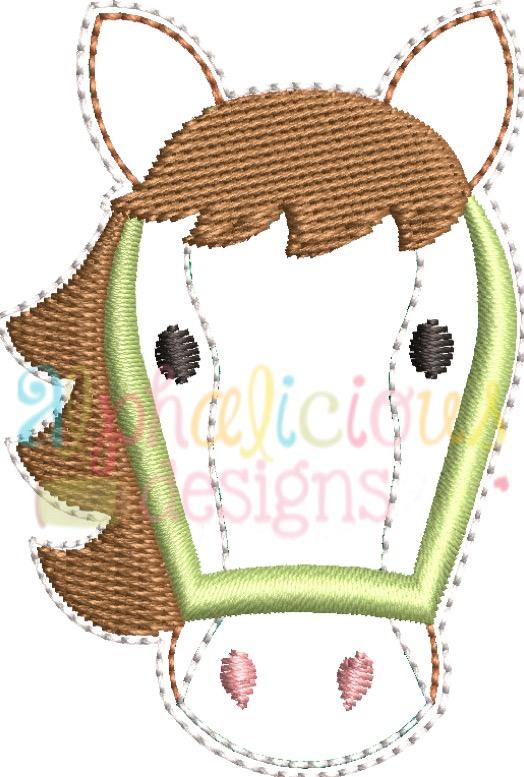 Farm Horse Feltie- Triple Bean