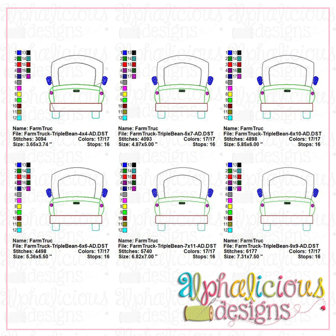 Farm Truck-Triple Bean