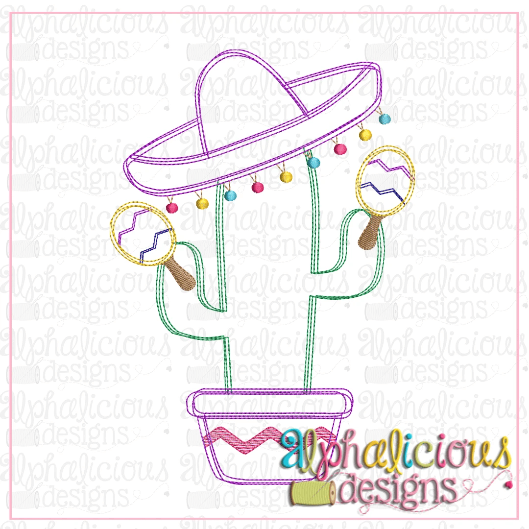 Fiesta Cactus-Scribble