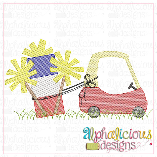 Fire Cracker Coupe-Sketch