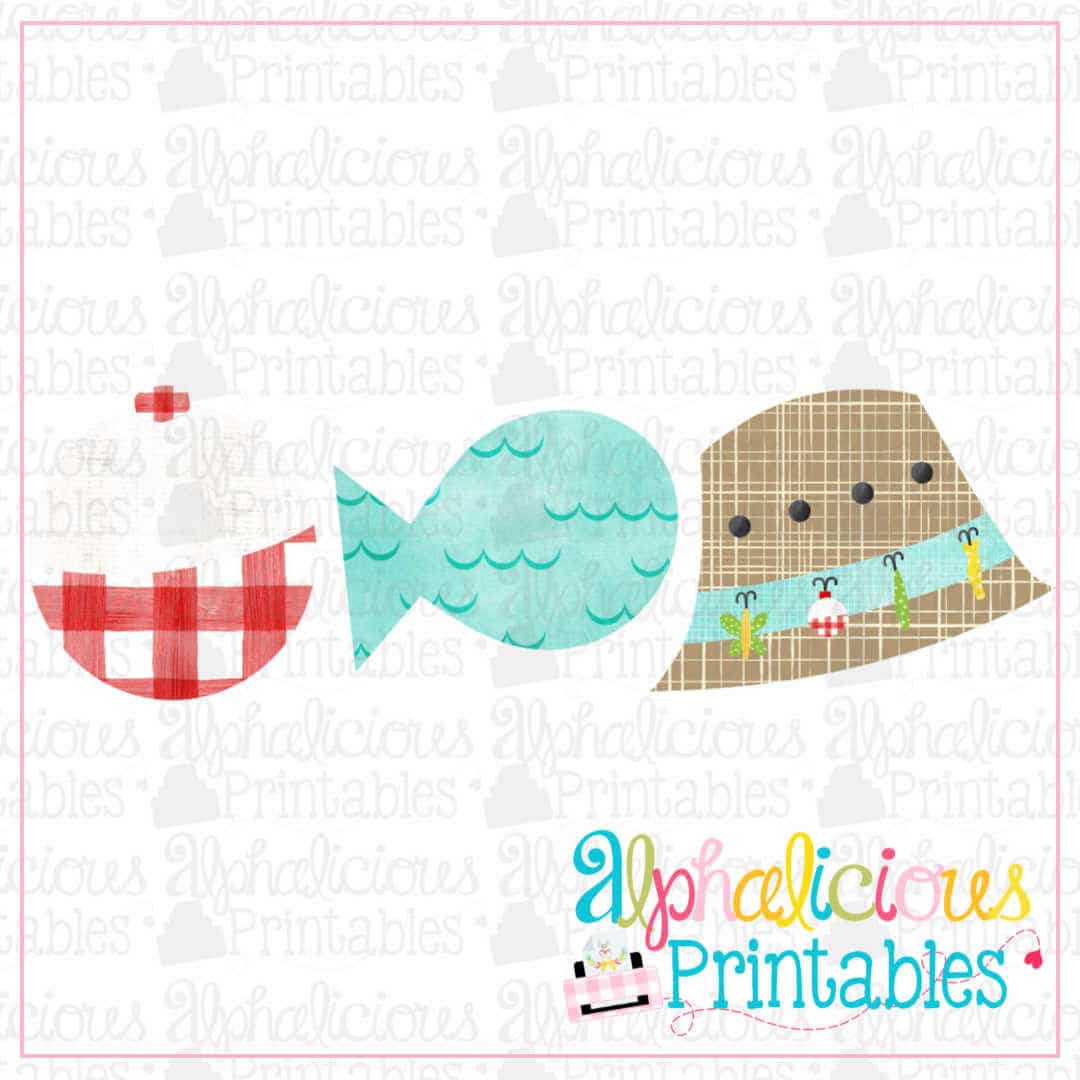 Fishing Trio 2-Printable