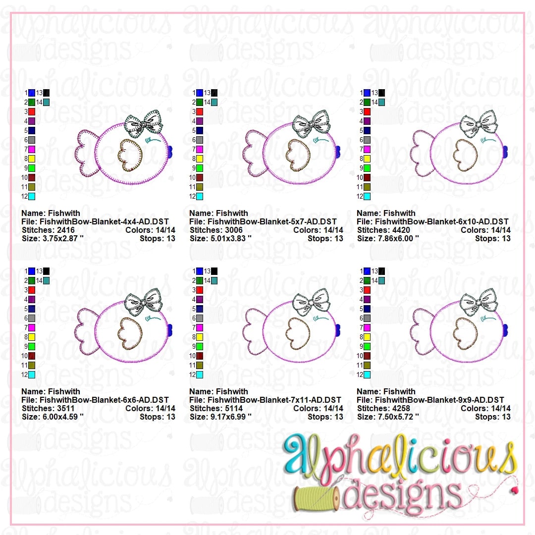 Fish with Bow-Blanket