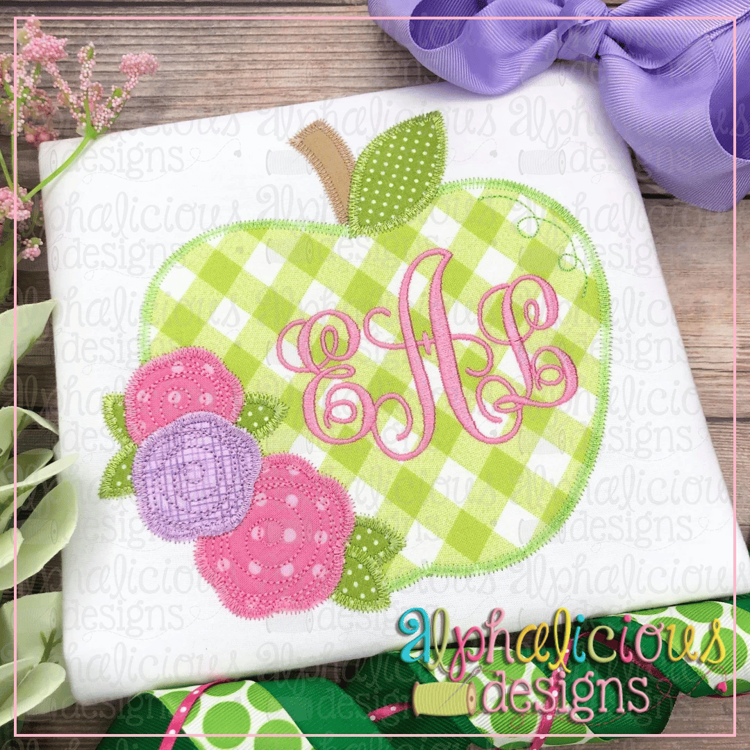 Floral Apple-Zig Zag