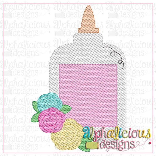 Floral Glue-Sketch